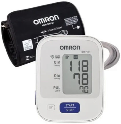 Medidor De Pressão Omron HEM-7130 Elite